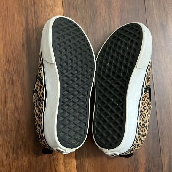 Vans Leopard slip on shoes size 1 - Picture 5 of 5